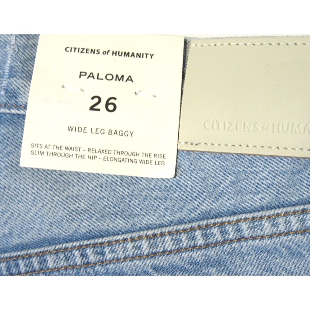 NWT Citizens Of Humanity Paloma Baggy in Alemayde Wide Leg Jeans 26 $228 - Picture 9 of 10